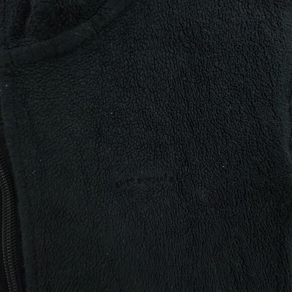 Patagonia Adult Women Jacket Small Black Hooded Full Zip Fleece W/ Pockets - Picture 6 of 13